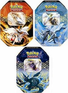 pokemon next destinies card set Pokemon Next Destinies 2012 Spring EX Collector's Tin Set (3 Tins)