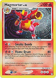 Pokemon Diamond & Pearl Mysterious Treasures-Magmortar(Holofoil)