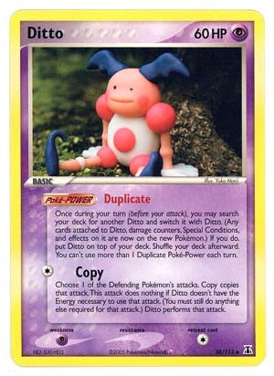 Pokemon EX Delta Species- Ditto