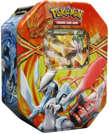 Pokemon Black & White Spring 2013 Legendary Tin - White Kyurem EX   PokeOrder.com