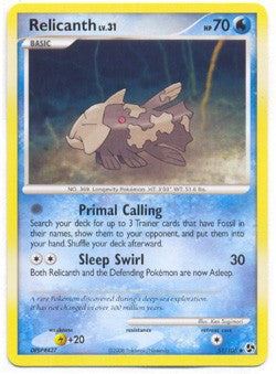 Pokemon Diamond & Pearl Great Encounters - Relicanth (Uncommon) Card PokeOrder.com Pokemon Diamond & Pearl Great Encounters - Relicanth (Uncommon) Card PokeOrder.com