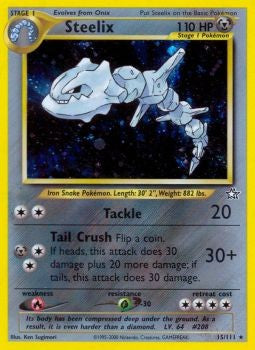 Pokemon Neo Genesis - Steelix Holofoil