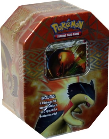 Pokemon HeartGold & SoulSilver Typhlosion Collector Tin