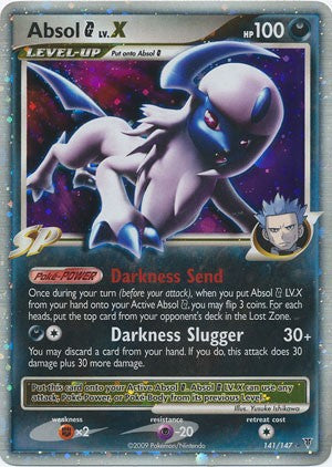 Pokemon Supreme Victors Ultra Rare Card - Absol G LV .X 141/147