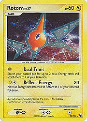 Pokemon Diamond and Pearl Majestic Dawn- Rotom(Holofoil)