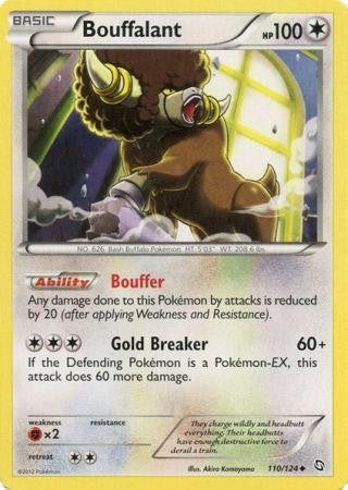 Bouffalant 110/124 - Pokemon Dragons Exalted Uncommon Card