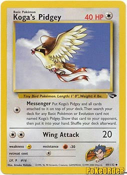 Gym Challenge - Koga's Pidgey
