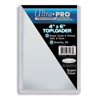 Ultra Pro 4x6 Toploader Pack