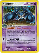 Pokemon EX Deoxys Holo Rare Card - Metagross 11/107