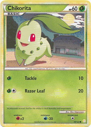 Chikorita 059 HeartGold SoulSilver