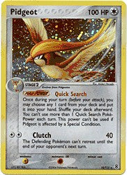 Pokemon EX Fire Red & Leaf Green - Pidgeot (Holofoil)