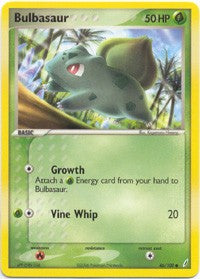 Pokemon EX Crystal Guardians - Bulbasaur