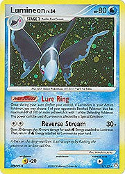 Pokemon Diamond & Pearl Mysterious Treasures-Lumineon(Holofoil)