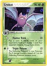 Pokemon EX Hidden Legends - Crobat Holofoil