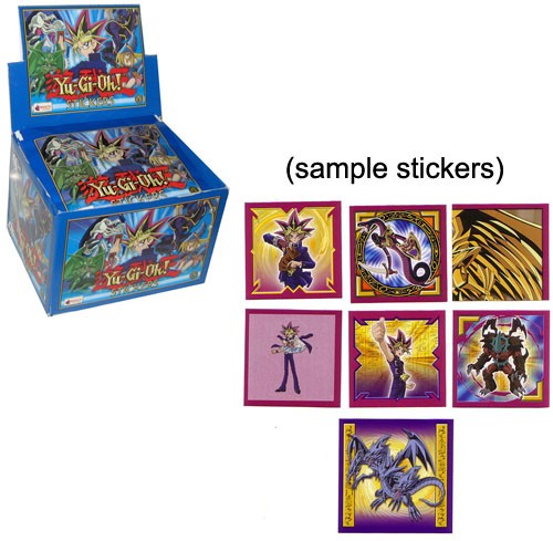 YuGiOh Stickers Pack Blue Classic Edition