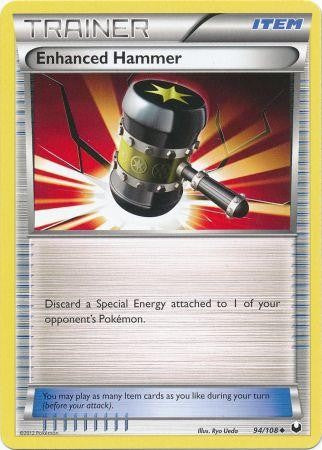 Pokemon Dark Explorers Uncommon Card - Enhanced Hammer 94/108