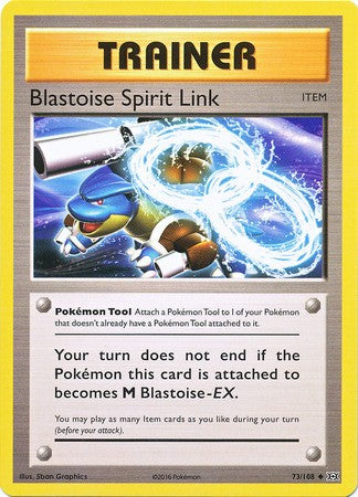 Blastoise Spirit Link 73/108 Uncommon - Pokemon XY Evolutions Single Card