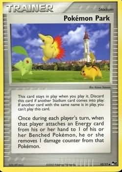 Pokemon POP Series 2 Promo Card Pokemon Park 10/17 Uncommon