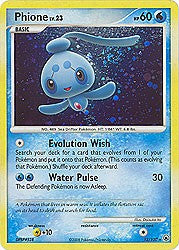 Pokemon Diamond and Pearl Majestic Dawn- Phione(Holofoil)