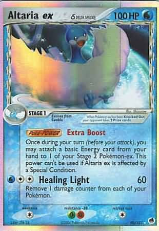 Pokemon EX Delta Species Ultra Rare Card - Altaria ex 90/101