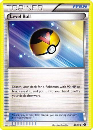 Pokemon Next Destinies Uncommon Card - Level Ball 89/99