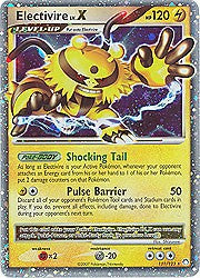Pokemon Diamond & Pearl Mysterious Treasures- Electivire LV.x(Holofoil)