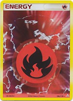 Pokemon EX Holon Phantoms - Fire Energy (Holofoil)