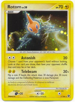 Pokemon Diamond & Pearl Great Encounters - Rotom (Holofoil) Card