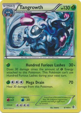 Tangrowth 6/149 - Pokemon Boundaries Crossed Holo Rare Card Tangrowth 6/149 - Pokemon Boundaries Crossed Holo Rare Card