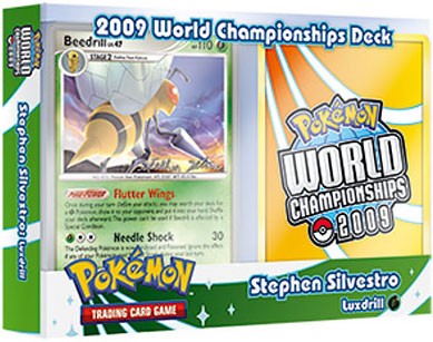 Pokemon 2009 World Championship Deck - Stephen Silvestro Luxdrill PokeOrder.com Pokemon 2009 World Championship Deck - Stephen Silvestro Luxdrill PokeOrder.com