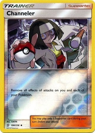 hanneler - 190/236 - Uncommon Reverse Holo Sun & Moon: Unified Minds Reverse Holo