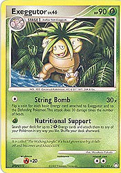 Pokemon Diamond & Pearl Mysterious Treasures- Exeggutor