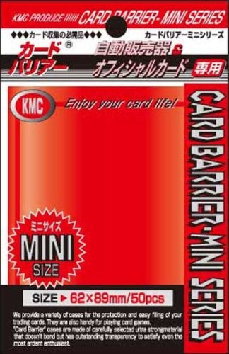 YuGiOh KMC Mini Card Sized Sleeves (50 Pack)