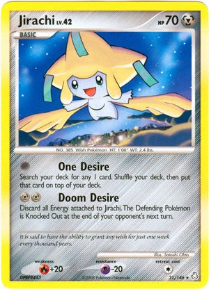 Pokemon Legends Awakened Rare Card - Jirachi 31/146
