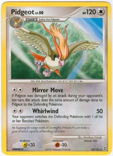 Pokemon Secret Wonders Rare Card - Pidgeot 35/132