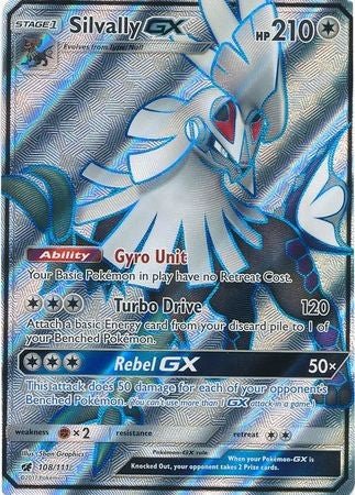 silvally gx pokemon card Silvally GX 108/111 Full Art