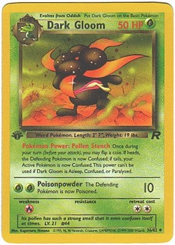 Pokemon Team Rocket Uncommon Card - Dark Gloom 36/82 PokeOrder.com Pokemon Team Rocket Uncommon Card - Dark Gloom 36/82 PokeOrder.com