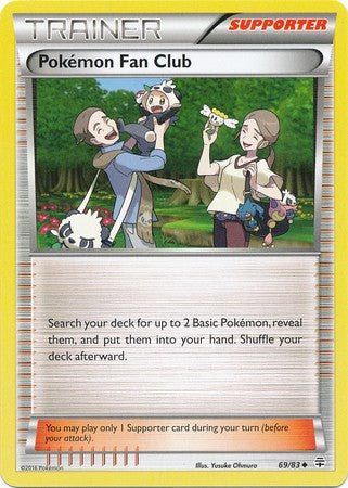 Pokémon Fan Club 69/83 Uncommon - Pokemon Generations Card