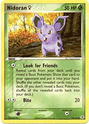 Pokemon EX Fire Red & Leaf Green - Nidoran (F)