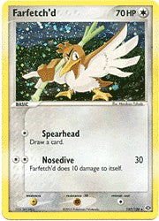 Pokemon EX Emerald Ultra Rare Card - Farfetch'd 107/106