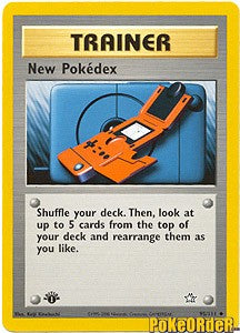 Pokemon Neo Genesis Trainer - New Pokedex