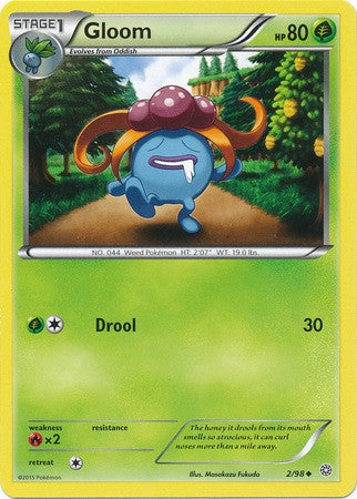 Gloom 2/98 UNCOMMON - Pokemon XY Ancient Origins Card
