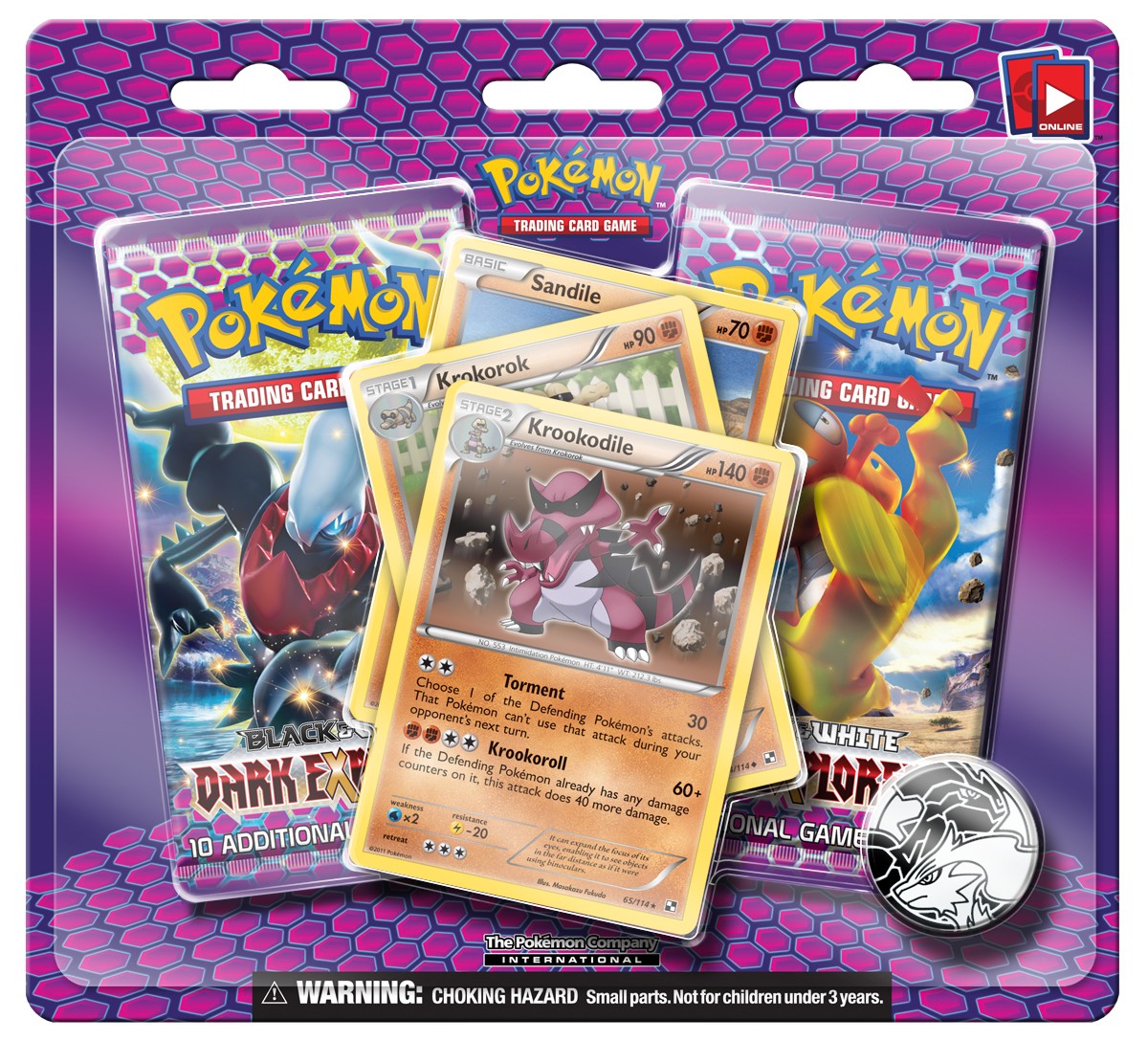 Pokemon Black & White Dark Explorers 2-Pack Blister Pack (2 Packs) PokeOrder.com Pokemon Black & White Dark Explorers 2-Pack Blister Pack (2 Packs) PokeOrder.com