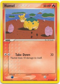 Pokemon EX Crystal Guardians - Numel