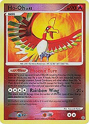 Pokemon Secret Wonders Holo Rare Card - Ho-Oh 10/132 Reverse