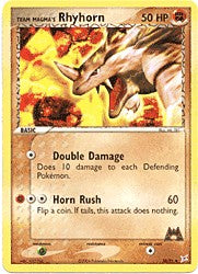 EX Aqua vs Magma - Rhyhorn