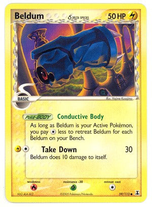 Pokemon EX Delta Species- Beldum