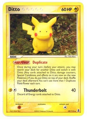 Pokemon EX Delta Species- Ditto