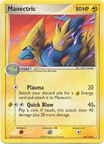 Pokemon EX Holon Phantoms - Manectric
