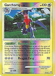 Pokemon Diamond & Pearl Mysterious Tresures - Garchomp (Reverse Holofoil)